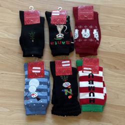 Charter Club Christmas Themed Socks