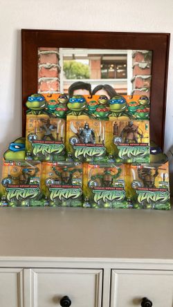 Teenage mutant ninja turtles 2002 playmates figures set of 7 ⭐️⭐️⭐️⭐️⭐️