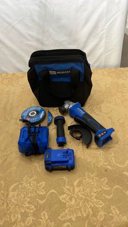 Kobalt 24V Brushless Cordless Angle Grinder Kit