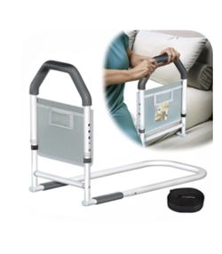 ArixMed Bed Rails For Elderly Adults Safety With Motion Light And Storage Pocket