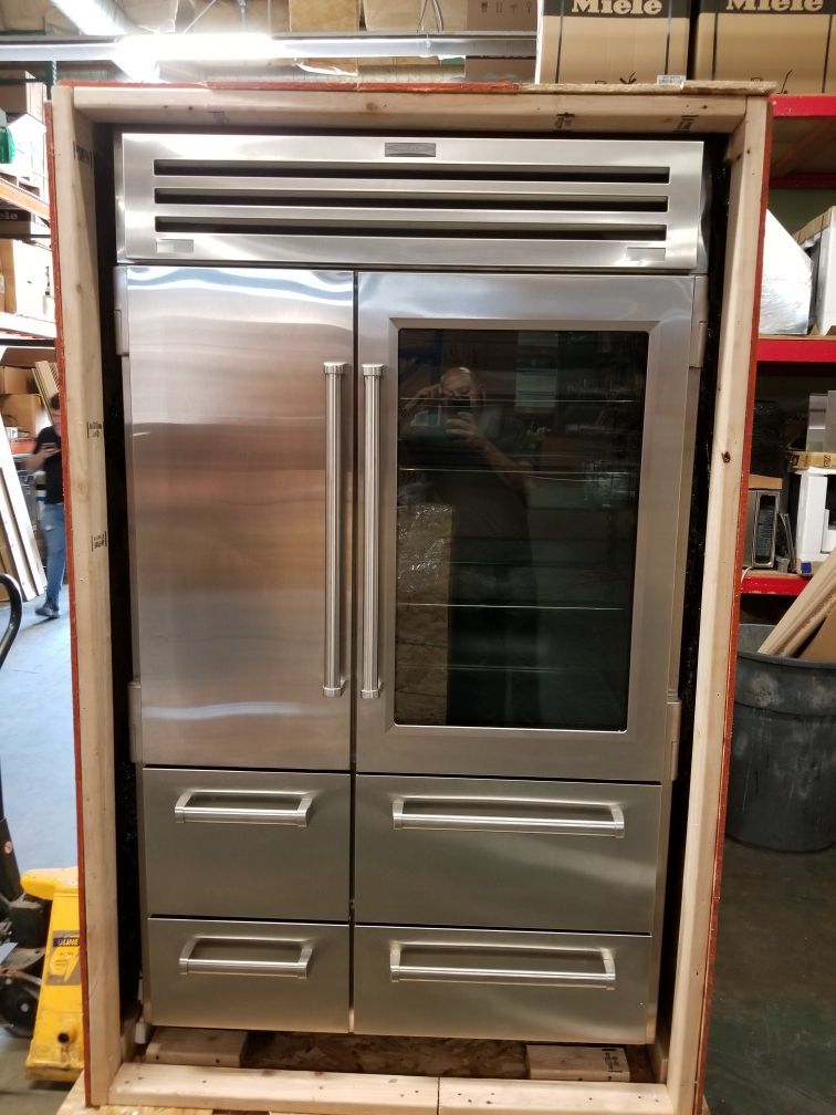 SubZero 648PROG 48 Inch Builtin SidebySide Refrigerator Stainless