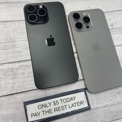 Apple iPhone 15 Pro Max 5G - Pay $5 and the rest later
