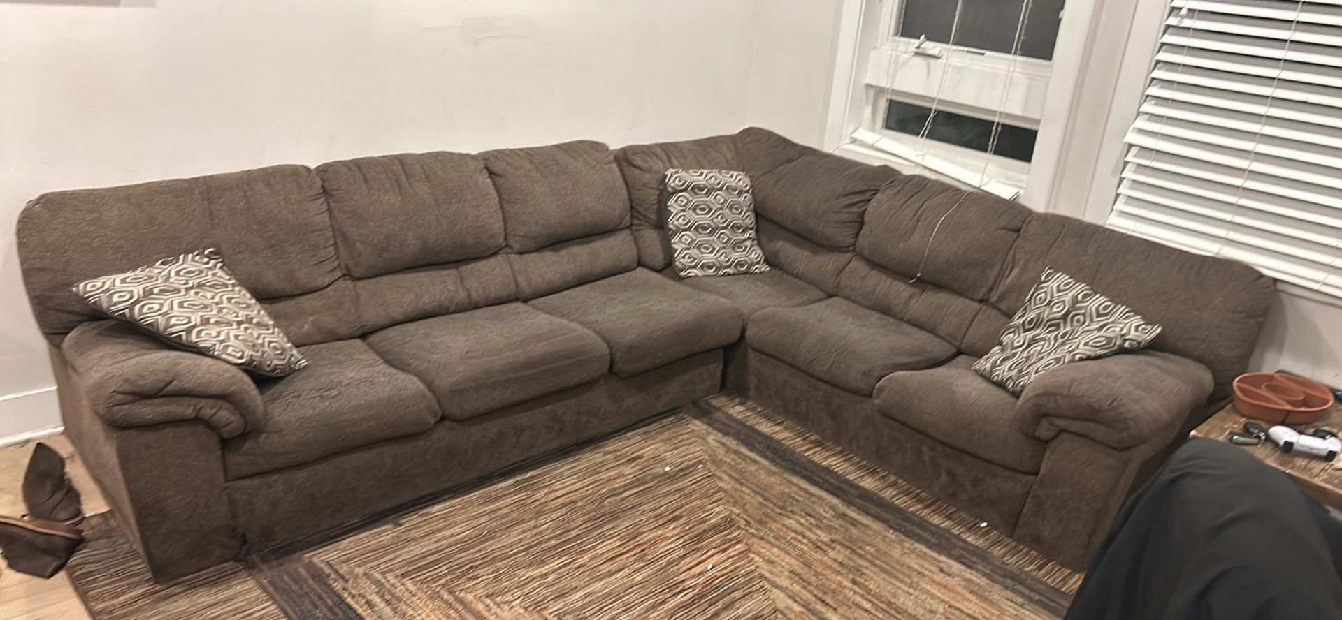 6 Seat L Shaped Couch