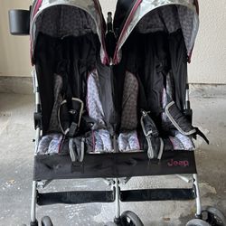 Jeep Double Stroller Side By Side 