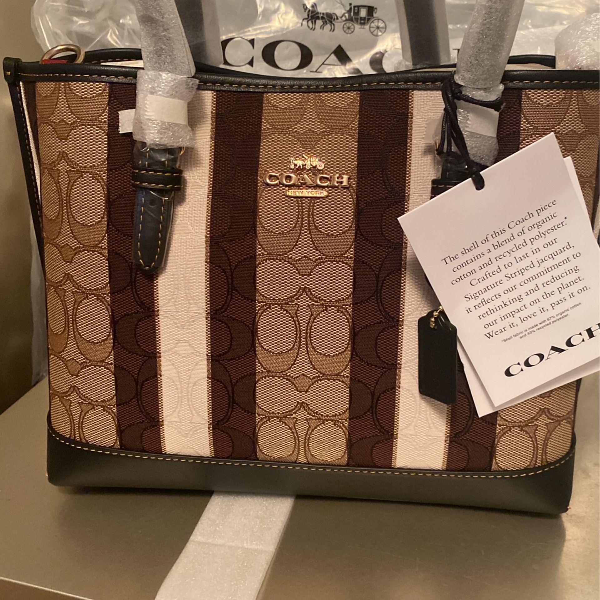 New Cocah Step Jac Mollie 25 Tote Bag