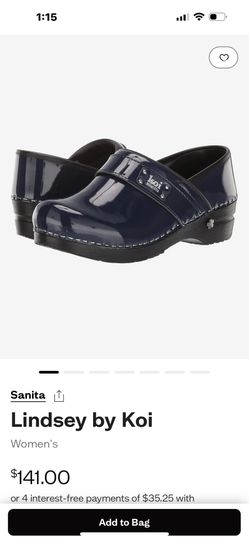 Anita koi Clogs Size 37 