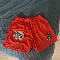 HMDD Marlins WS mesh shorts - never worn XL