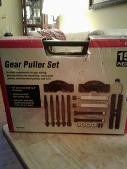 Gear pulley set