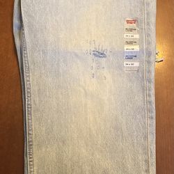 Brand New Levi’s Silver Tab Loose Fit Jeans Mens Size 34x30