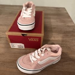 Girls Pink Vans Size 11