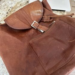 Wilson Leather backpack 