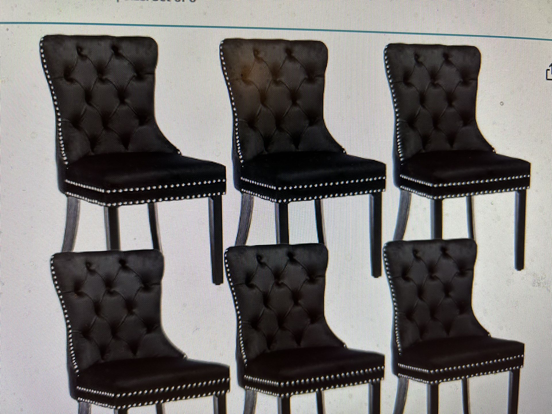 Black Dining Room Table Chairs