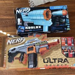 Nerf Guns Roblox And Ultra Select 