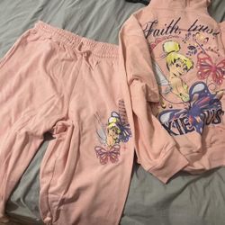 Adult Disney Tinker Bell Or Marie sweatsuits