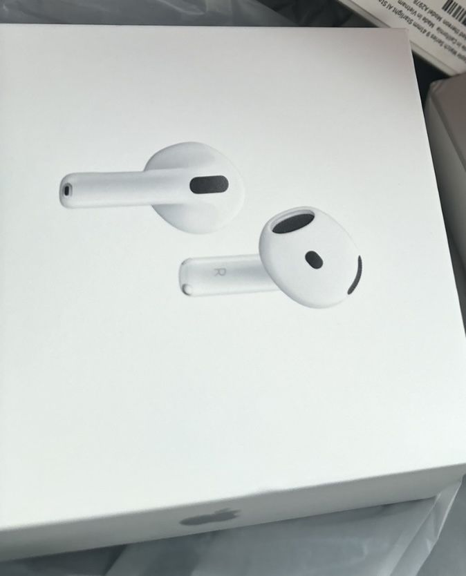 Airpods 4 With Active Noise Cancellation.