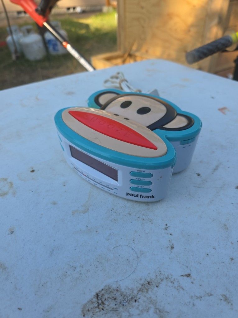 Paul Frank Alarm Clock