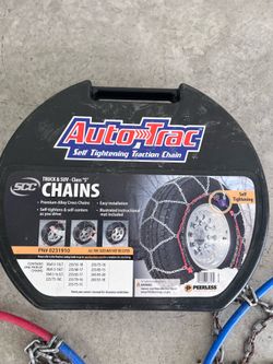 Peerless AutoTrac Tire Chain set (designed for Class S Trucks and SUVs. )