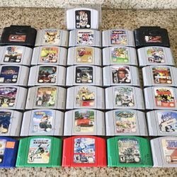 Nintendo 64 / N64 Games here From $5 and UP!!! (READ the description)