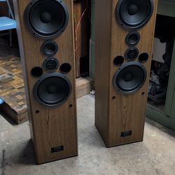VTG Pioneer Vintage Speakers Model CS- J525 Twin Woofer System Tested & Working
