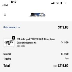 Disaster provention Kit 1.0 6.7 power stroke
