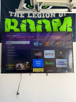 55 inch TCL  Roku TV