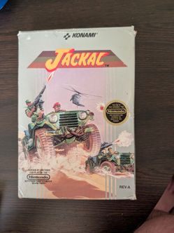 Jackal NES Boxed No Manual