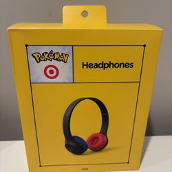 Pokemon Bluetooth On-Ear Wireless TARGET EXCLUSIVE