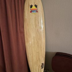 Bamboo Wood Surfboard
