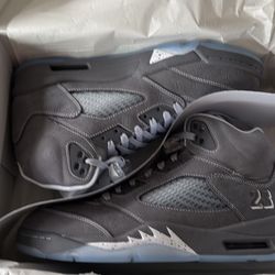 Jordan 5 Wolf Grey Size 11 New 