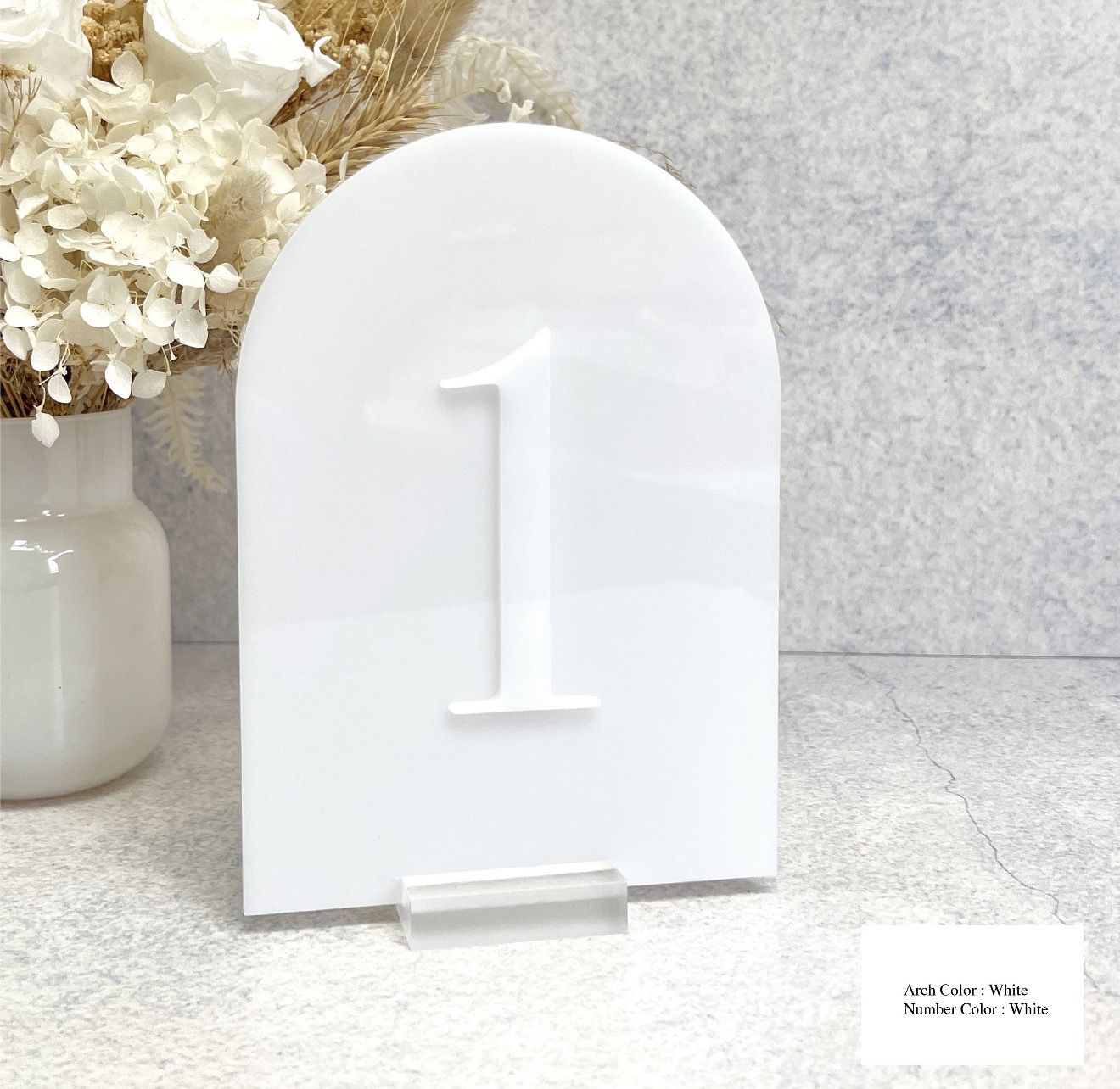 Wedding Table Numbers