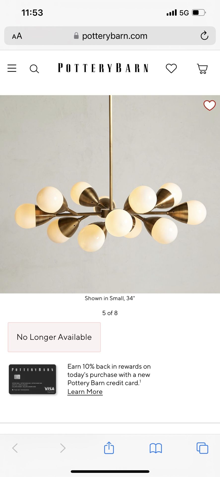 Holden Milk Glass Chandelier