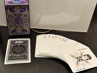 Avengers Deck Of Playing Cards