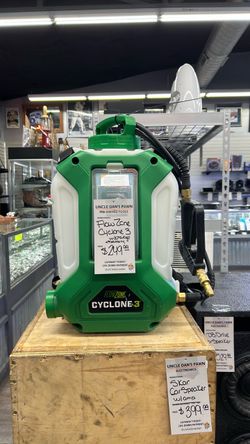 Flow zone cyclone 3 backpack sprayer