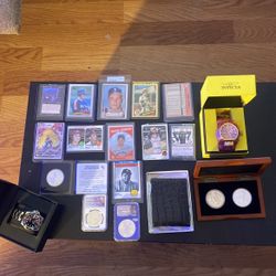 Valuable Baseball Cards, Watches, And Coins