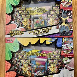Ascended Heroes Premium Poster Collections Lucario & Gardevoir Combo