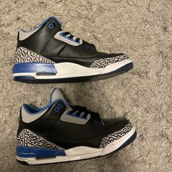 Jordan 3 Retro Sport Blue Men’s Us 11