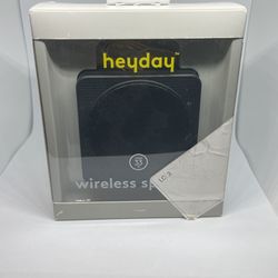 Heyday Black Wireless Speaker (#8)