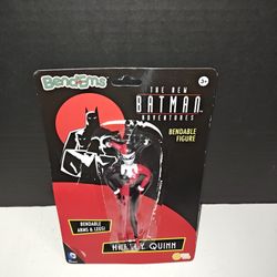 DC Comics Bend Ems The New Batman Adventures Harley Quinn Bendable Action Figure