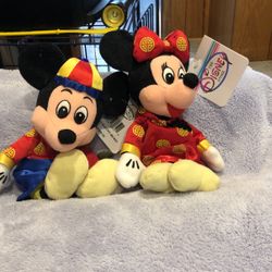 Mickey Mouse Bean Bags Happy Chinese New Year