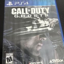 Call of Duty Ghosts PS4 