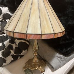 Vintage China And Lamp