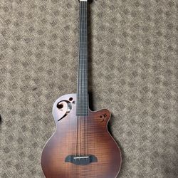 Sawtooth Rudy Sarzo Signature Acoustic-Electric Bass Guitar ST-LH-AB24EC-FMSV