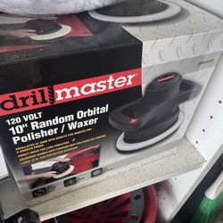 Drill Master 10 Inch Orbital Polisher New In Box