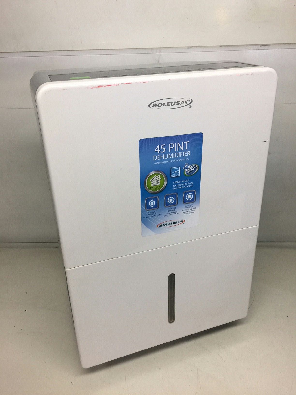 SOLEUS AIR DEHUMIDIFIER 45 PINT