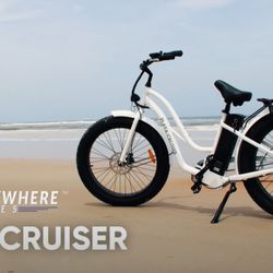 NEW/MINT CONDITION ANYWHERE BIKES PLAYA CRUISER COMMERCIAL ELECTRIC BEACH CRUISER