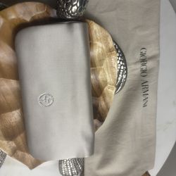 Giorgio Armani Satin Clutch