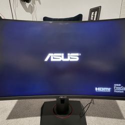 Gaming Monitor, Curved 27” Inch, ASUS