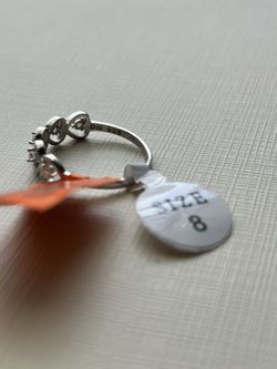 Heart ring size 8