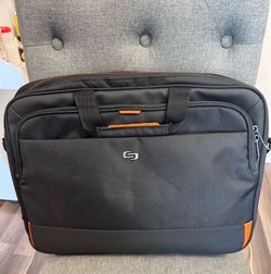 Solo Bags 17.3"  Multicase, Black/Orange