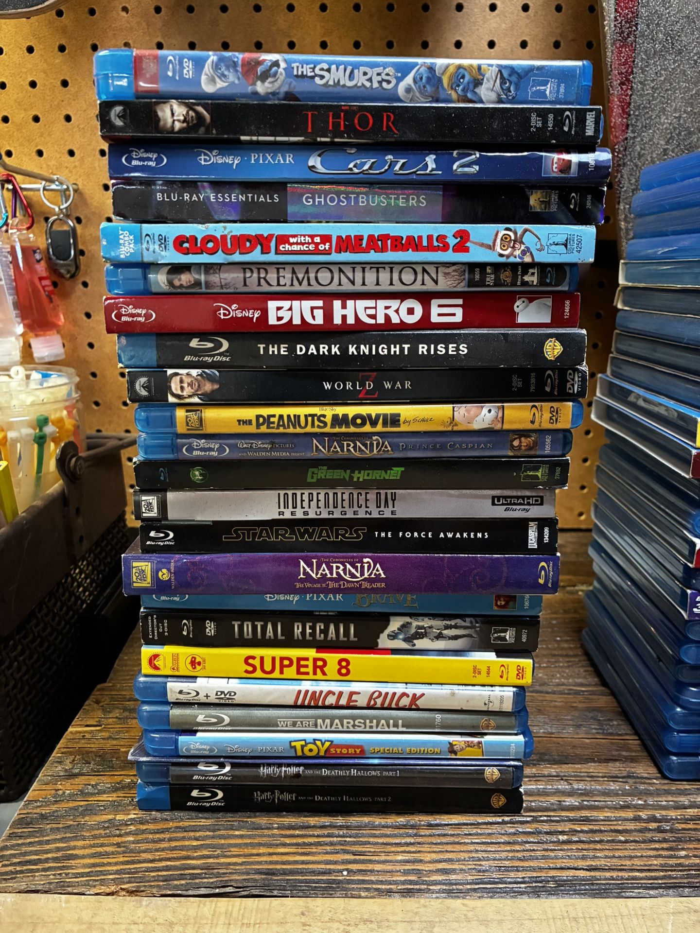 46 Blu-rays assorted titles